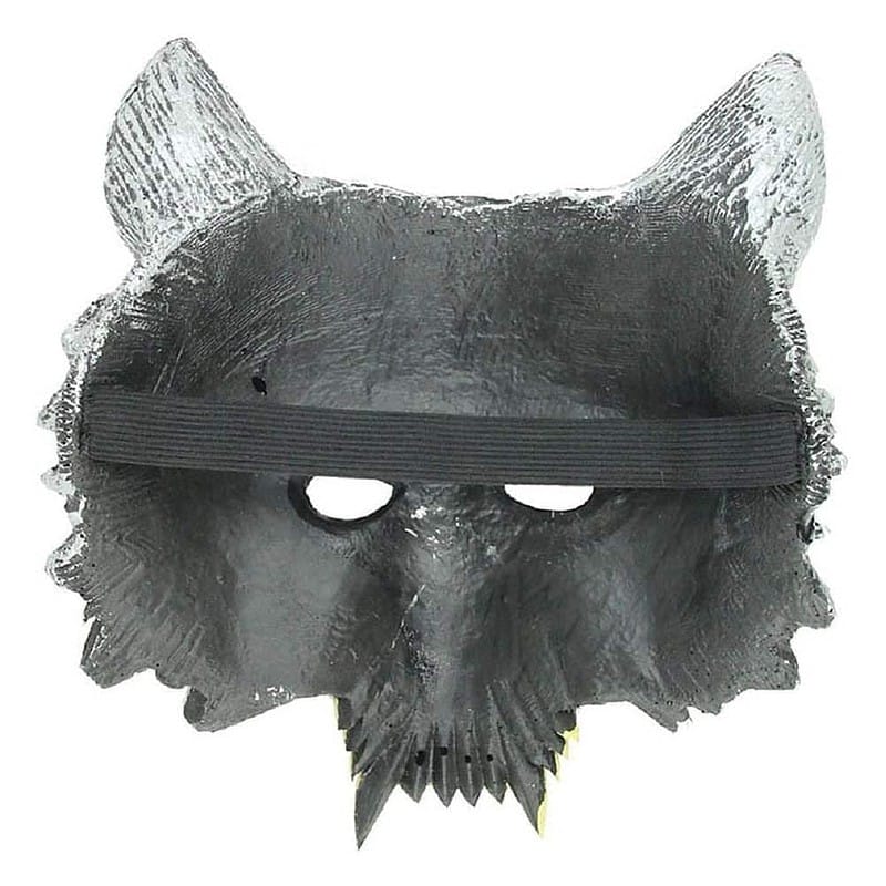 Masque t te de loup gris pour Cosplay Halloween mascarade a3094ac4 0ba4 4d24 bb77 b241fde9c705