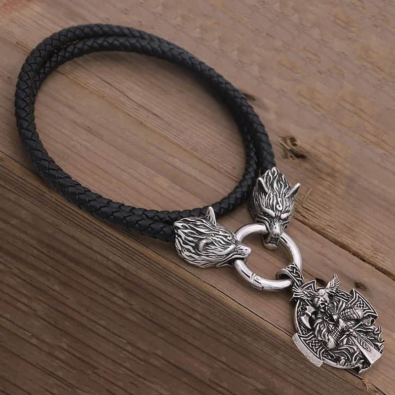 Nostalgie Odin pendentif Helena Rosova corbeau hache amulette Talisman bijoux Viking loup cha ne collier cd330773 5c9d 4c4b b058 f80712cbb9e1